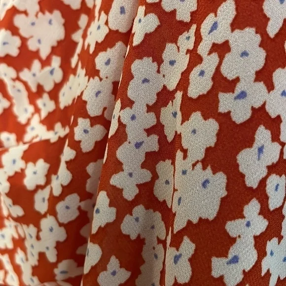 ASTR The Label Floral Ruffle Mini Lined Ruched Front and Back Dress - Picture 10 of 10